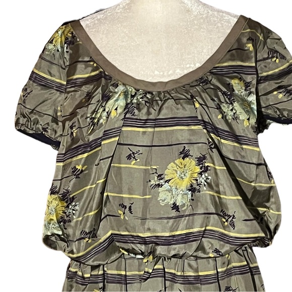 PHILOSOPHY DI ALBERTA FERRETTI SILK LAYERED FLORAL MIDI DRESS GREAT COND (6) - Picture 2 of 7